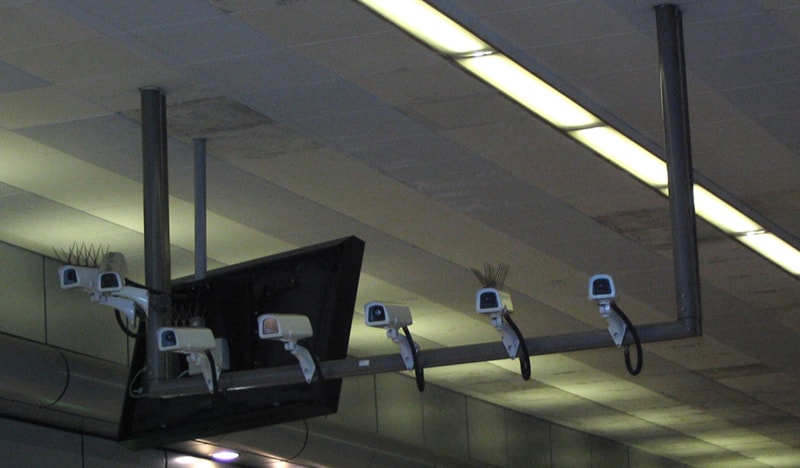 Установка камер видеонаблюдения на объекте